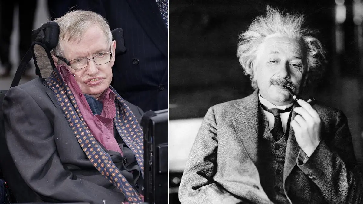 Hawking and Einstein